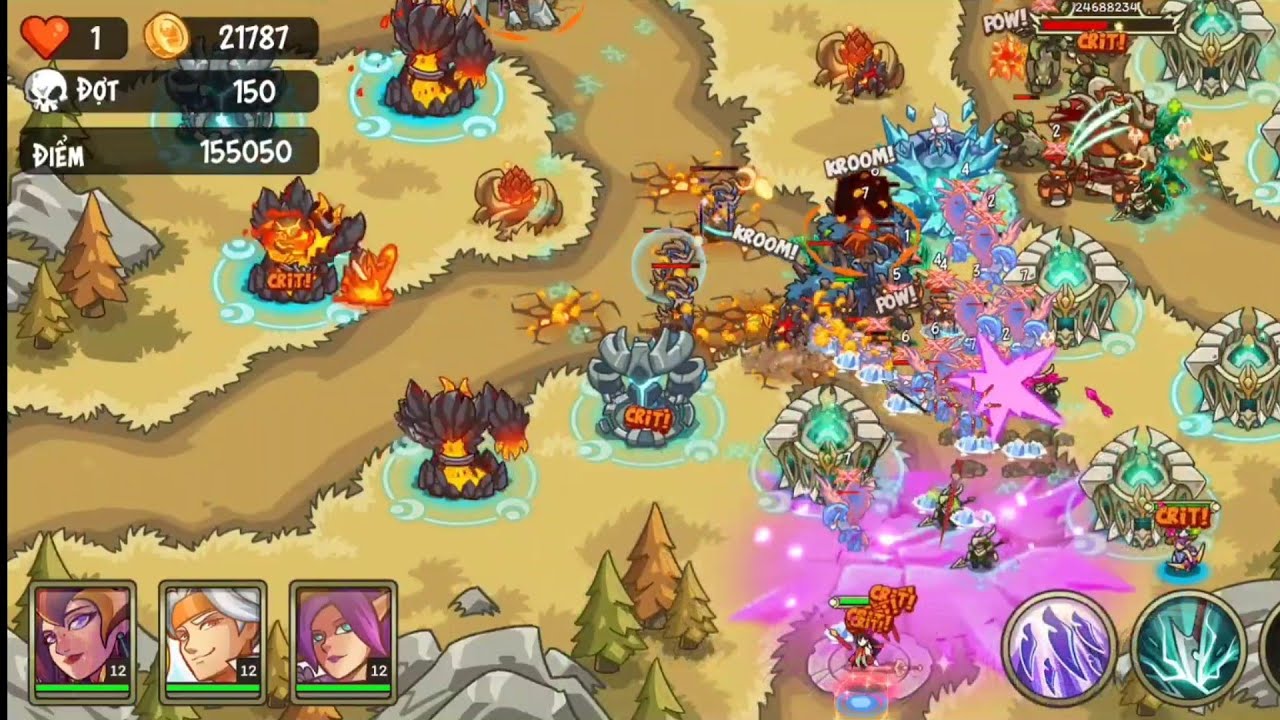 Empire Warriors TD Tournament Map 18: (Wave 138-150)