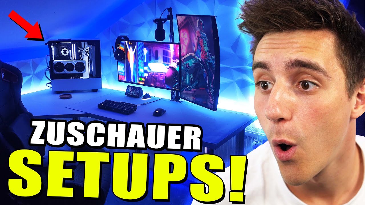 ER HAT DEN GEILSTEN PC! 😍 - Setup Reaction Fixx