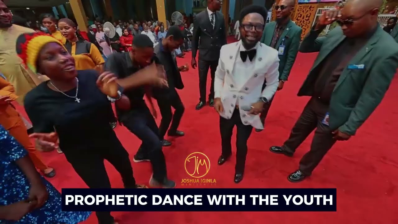 Papa Joshua Iginla Prophetic Dance with the Youth