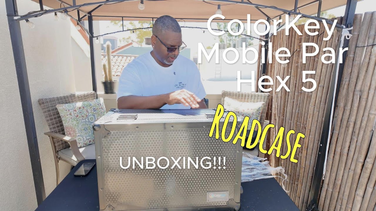 ColorKey MobilePar Hex5 Roadcase unboxing