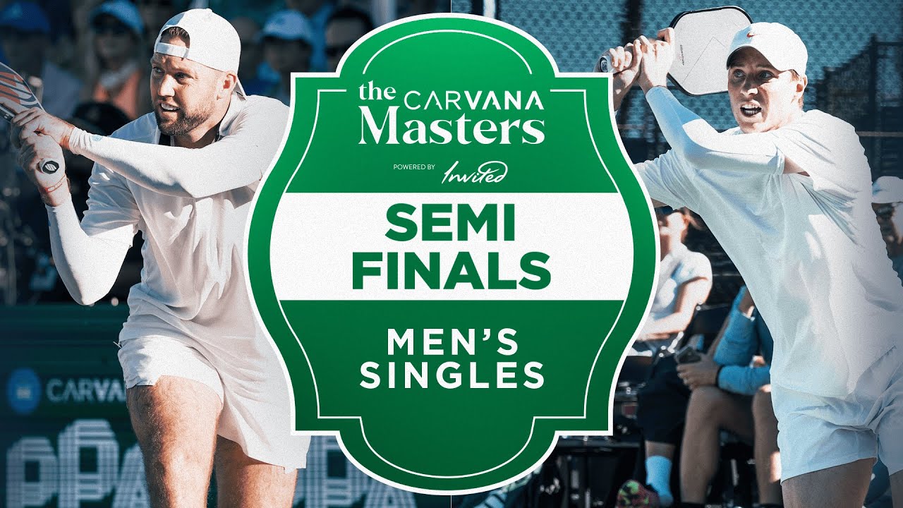 Jack Sock vs Roscoe Bellamy at the The Carvana Masters