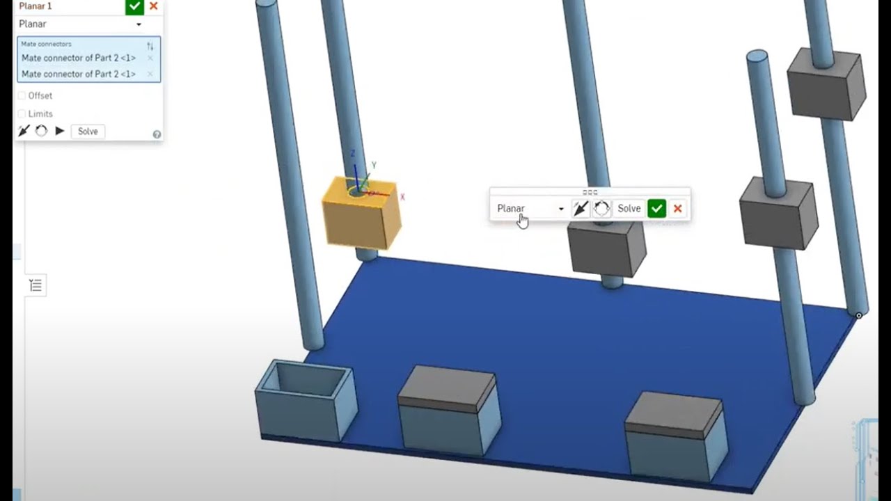 Diseño 3D con ONSHAPE: Clase 10 - Assembly (Ensamblajes)