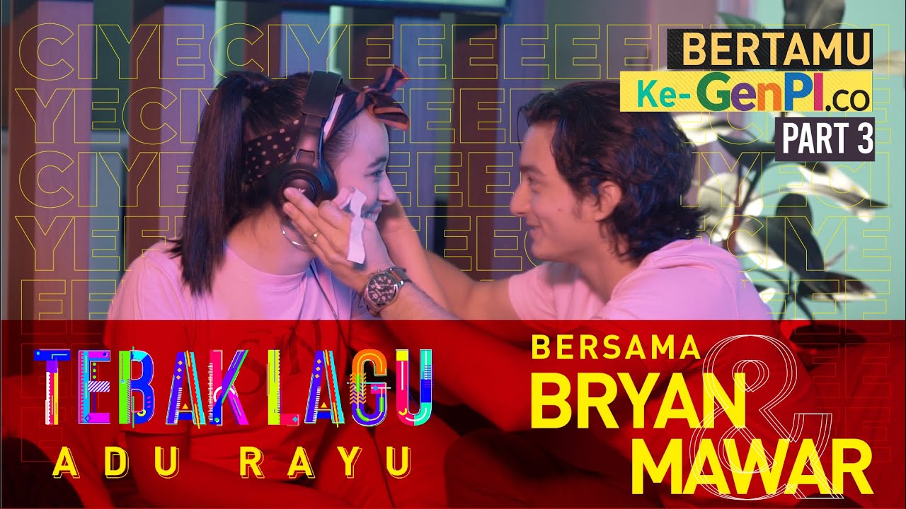 Baper Lihat Mawar De Jongh dan Bryan Domani Main Tebak Lagu | GenPI.co Bertamu