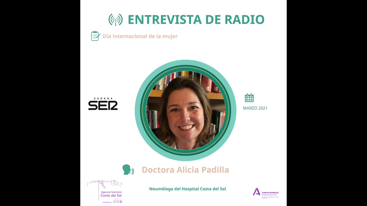 Entrevista a Alicia Padilla, neum&oacute;loga del Hospital Costa del Sol
