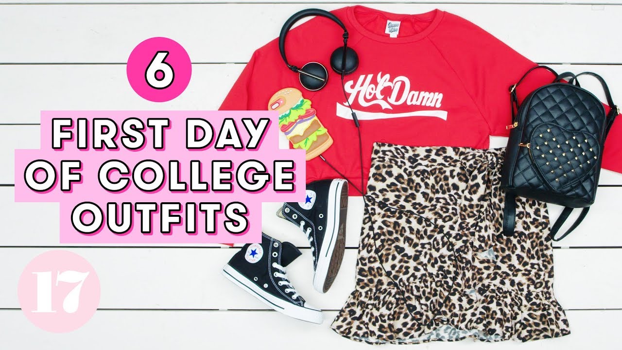 6 First Day of College Outfit Ideas | Style Lab