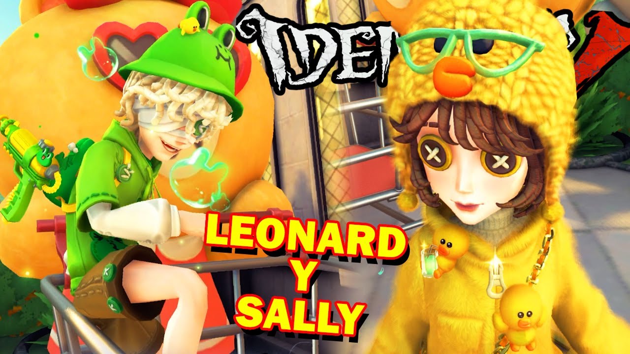 LAS NUEVAS SKINS de LINE PARTE 2 - LEONARD y SALLY 😍| IDENTITY V gameplay español