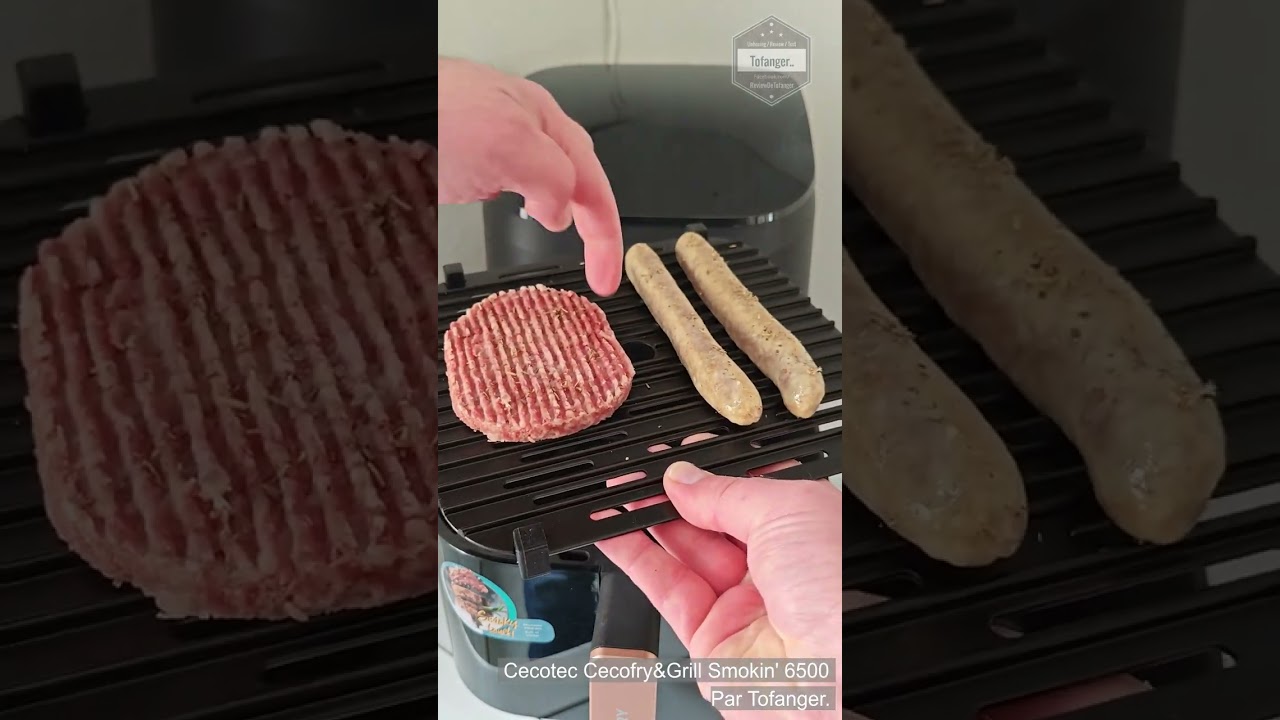 Cecotec Cecofry and grill smokin 6500 - Utilisation