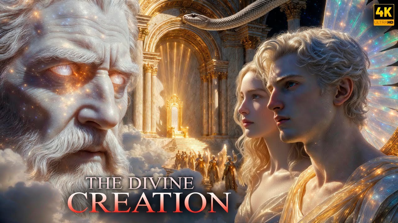 Genesis in a Single Touch | God’s Finger Builds the Universe: Epic Journey [Cinematic 4K]