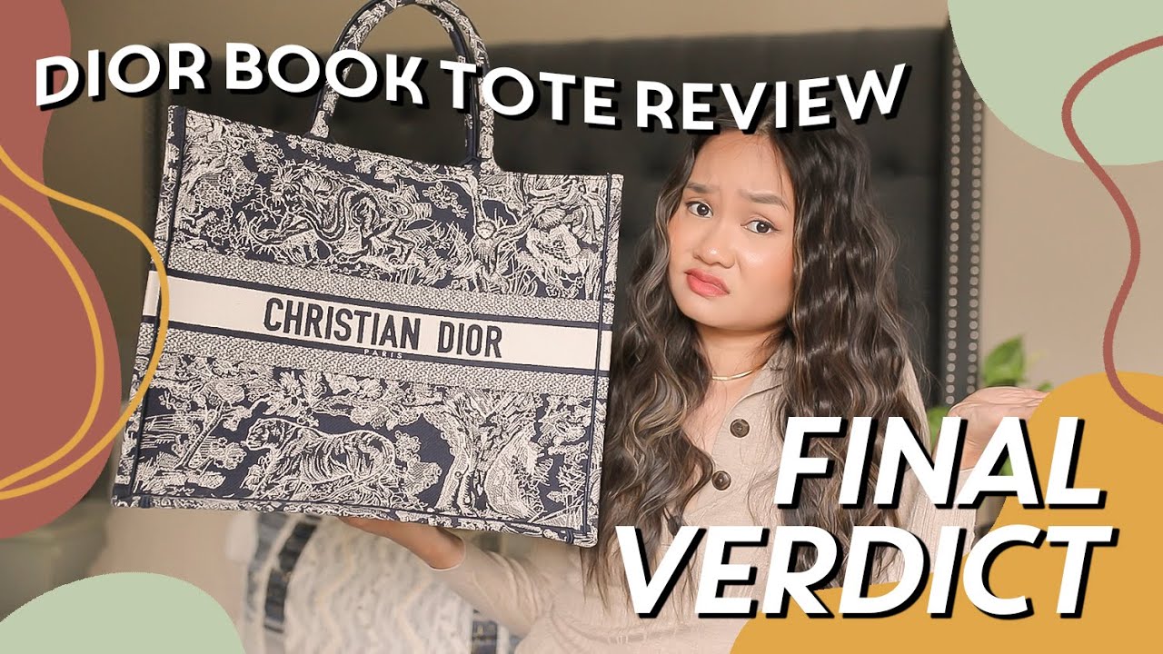 ОБЗОР ДИЗАЙНЕРСКОЙ СУМКИ — Dior Book Tote (ОКОНЧАТЕЛЬНЫЙ ВЕРДИКТ: Я ЖАЛЕЮ ОБ ЭТОЙ ПОКУПКЕ) | Vict...