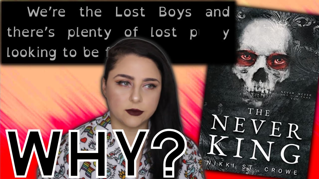 I read tiktoks favorite spicy Peter Pan book | THE NEVER KING