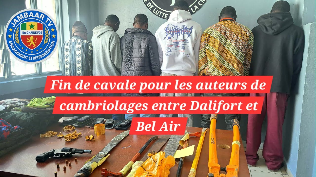 Fin de cavale pour les auteurs de cambriolages entre Dalifort et Bel Air
