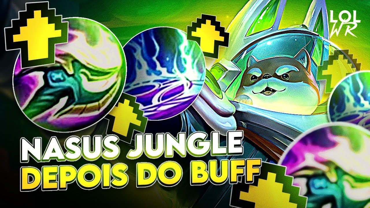 BUFF NO NASUS DEIXOU ELE IMORAL! ATUALIZAÇÃO 6.0E | LoL Wild Rift