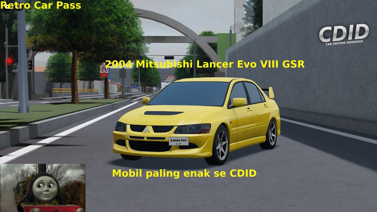 Mobil paling enak di CDID - 2004 Mitsubishi Lancer Evo VIII GSR - Roblox Car Driving Indonesia