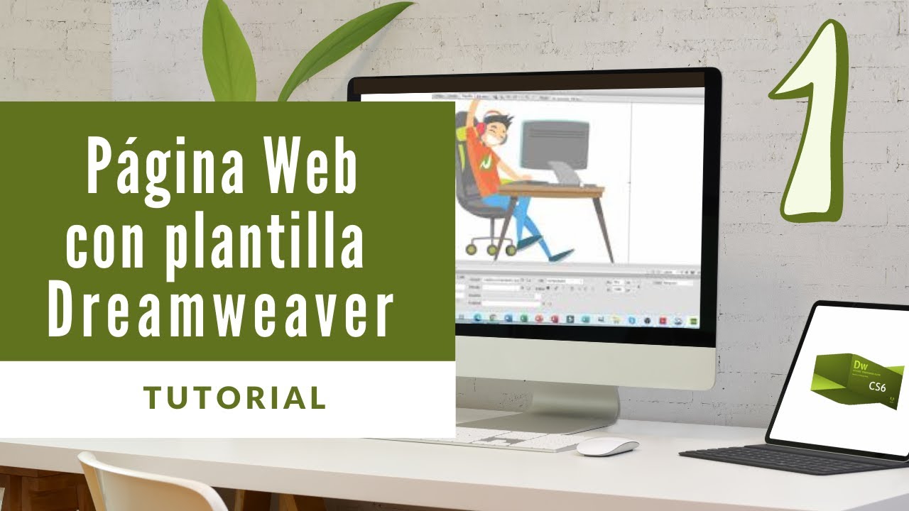 Pagina web con plantilla en Dreamweaver