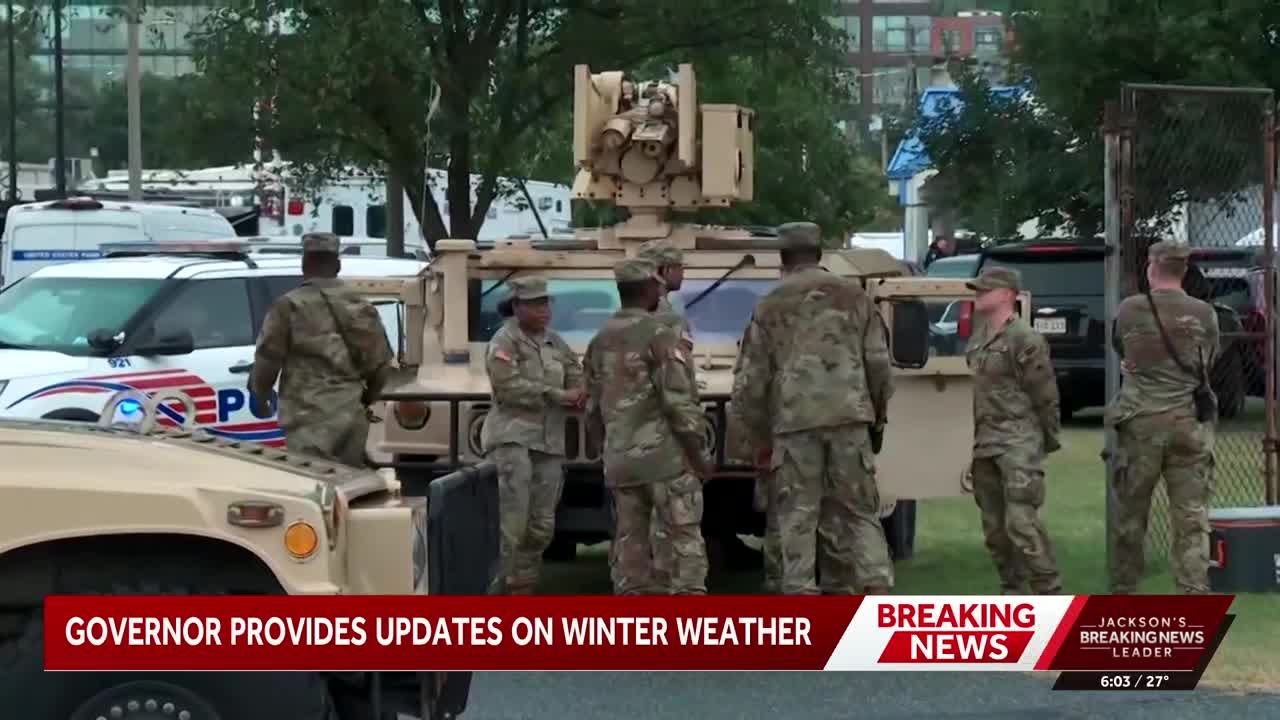 Mississippi governor provides update on winter storm recovery efforts
