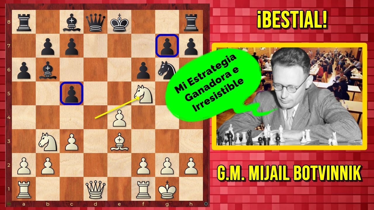 Estrategias de Botvinnik Que Debemos Conocer 💪‼️⚠️