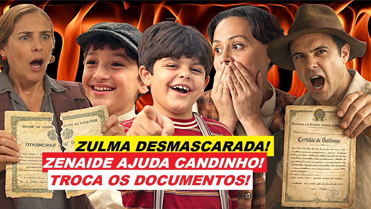 ÊTA MUNDO MELHOR - ZULMA DESMASCARADA! ZENAIDE E AS CRIANÇAS ESCONDEM A CERTIDÃO DE SAMIR!