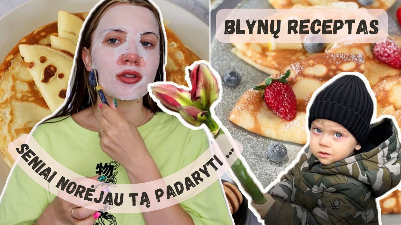Aš nusiskutau veidą... Mamos diena. Skaniausi blynai ever + Makeup Tips / Daily VLOG