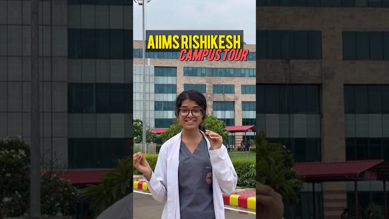 AIIMS RISHIKESH CAMPUS TOUR|Most Beautiful Campus#shorts  #aiims #aiimsrishikesh #neet #viral