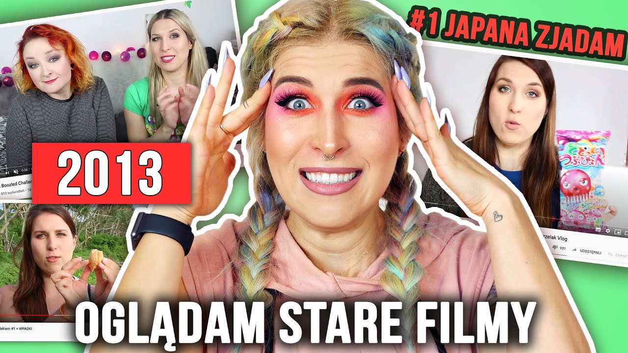 OGLĄDAM MOJE STARE FILMY 😱2013 vs 2020!  | Agnieszka Grzelak Vlog