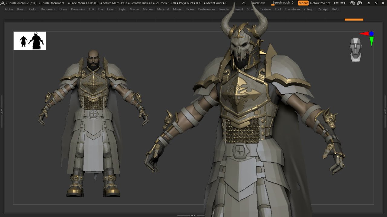Zbrush TimeLapse 