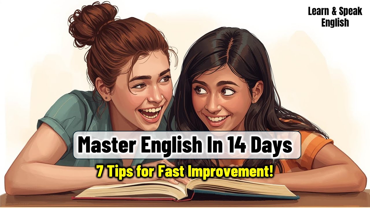 Transform Your English in 14 Days with These 7 Simple Daily Practices!|| Speak English Fluently