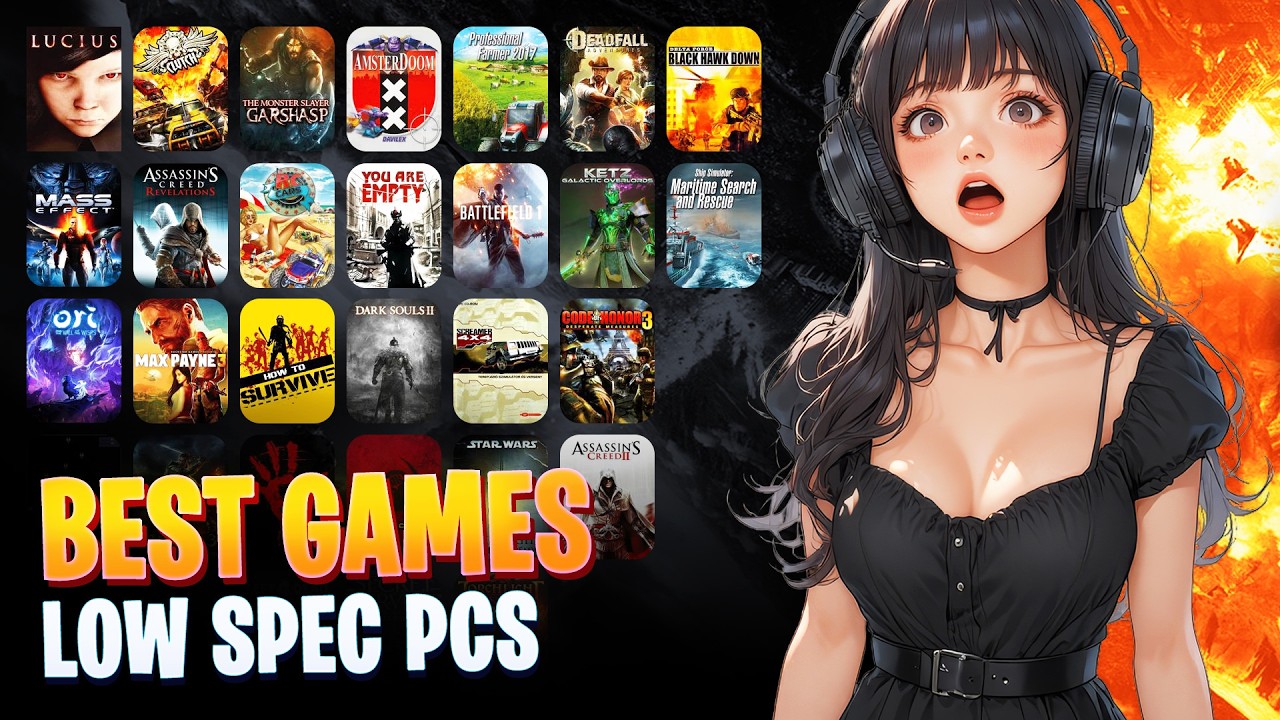 61 gier na słabe PC i laptopy (256 MB / 512 MB VRAM / 1 GB VRAM / Intel HD Graphics)
