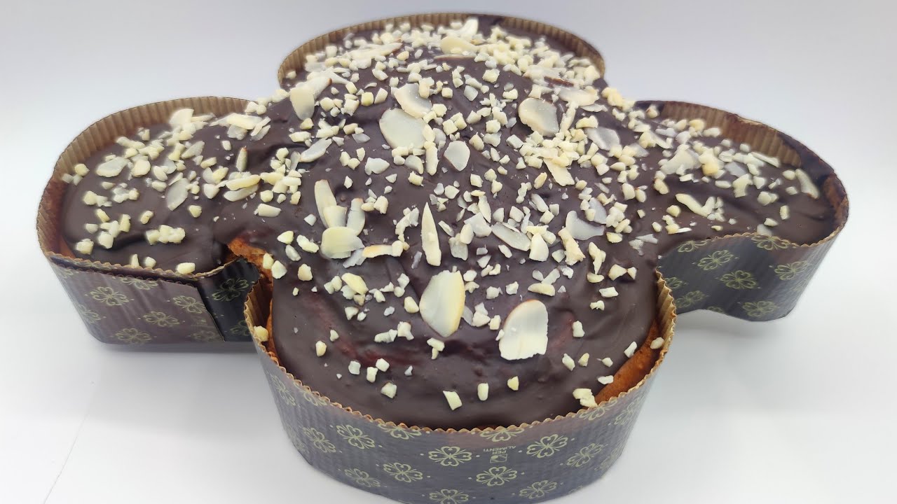 colomba veloce al cioccolato senza uova