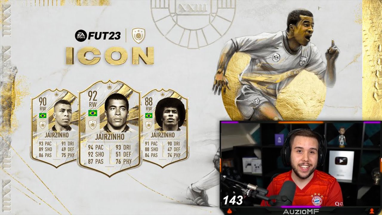 Auzio Reacts to NEW FIFA 23 ICON Cards