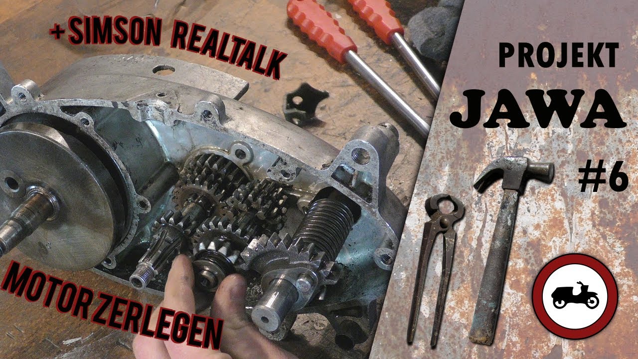 Jawa Motor zerlegen | Simson Realtalk: Toleranz für andere Fahrzeuge und Marken | Projekt Jawa 50 #6