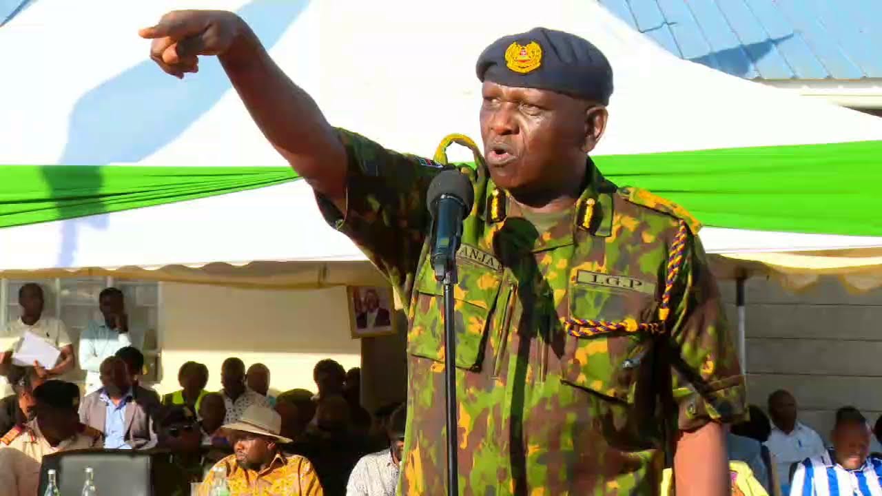 Public Baraza, Mwireri, Laikipia East.