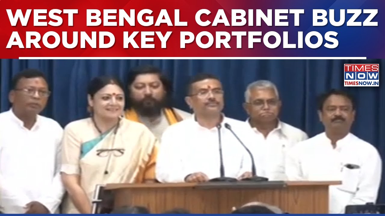 Tentative Bengal Cabinet Portfolios Surface As Suvendu Adhikari Prepares New Government Team
