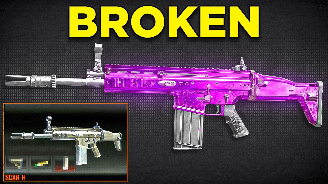 SCAR-H to NAJSILNIEJSZY AR w BLACK OPS 2! (PS5 BO2)