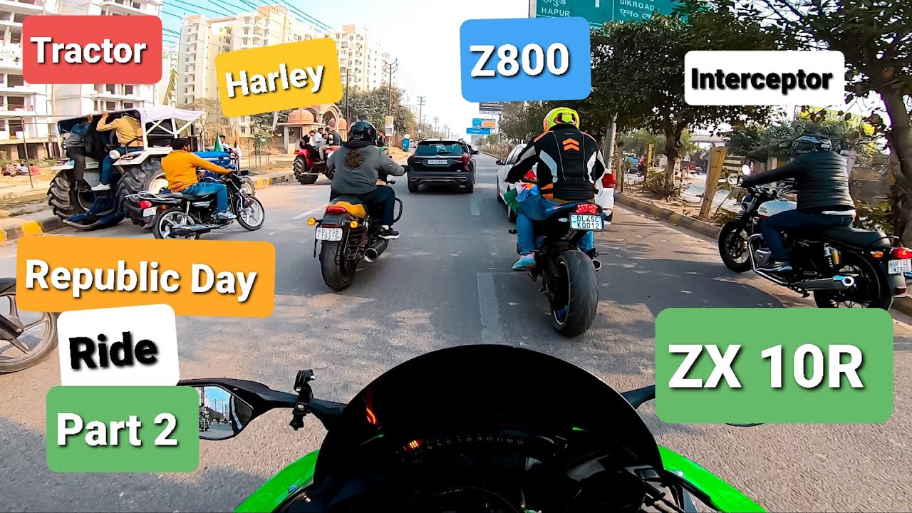 Kawasaki Zx10R -Republic Day Ride Part 2 | Money Roars