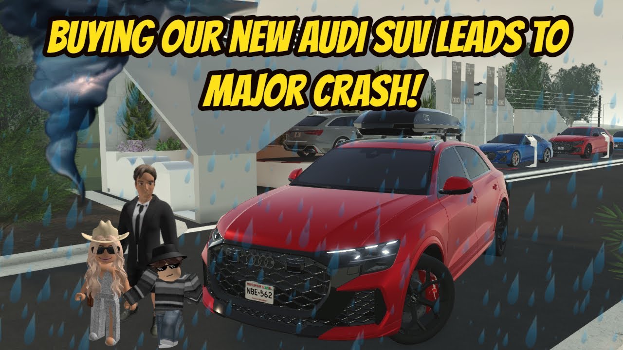*NEW* Audi SUV Car Shopping FLOODED in Storm Greenville Wisconsin Update Roblox Roleplay