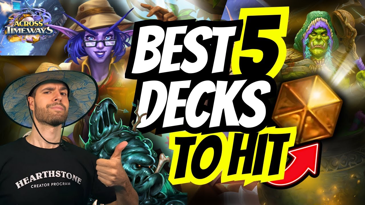 🔥 TOP 5 BEST DECKS To HIT LEGEND in DECEMBER! | Hearthstone META Report 🚀