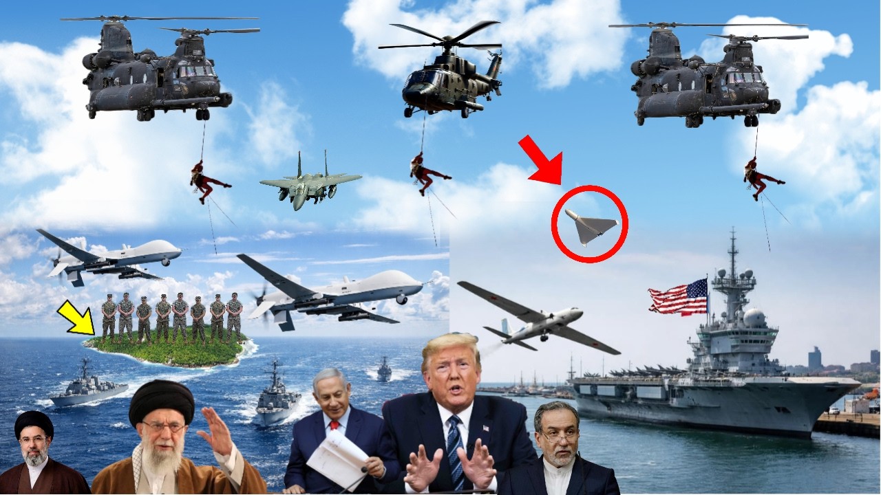 ANPIL MI$IL LANSE JODIA GWO KOURl ANN ISRAEL IRAN AP SAKAJE YO FO,WOY TRUMP PA JWENN ALYE KANPE AVÈL