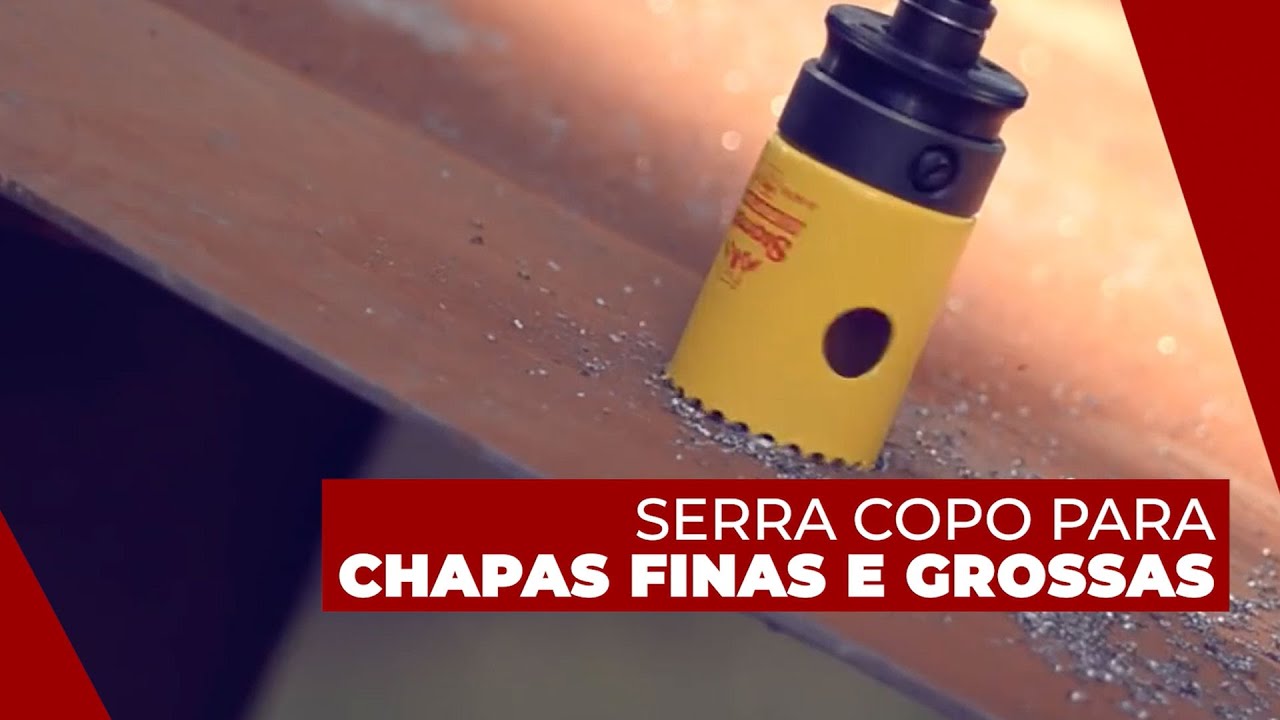Qual a diferença entre as Serras Copo Fast Cut e Deep Cut da Starrett?