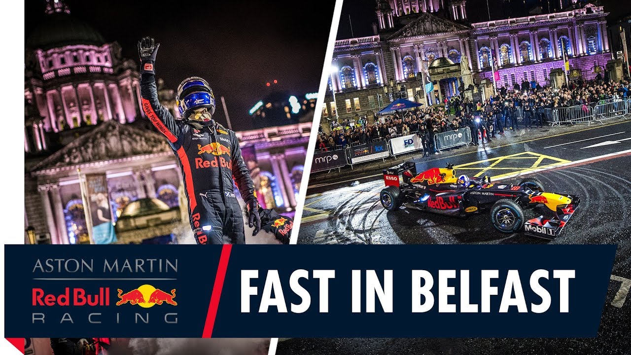 David Coulthard and the RB8 bring the F1 show to Belfast!
