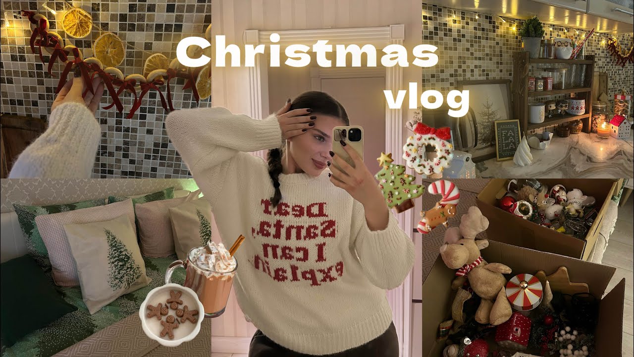 VLOGMAS | Украшаю дом, покупки к новому году 🎅🏼🍪