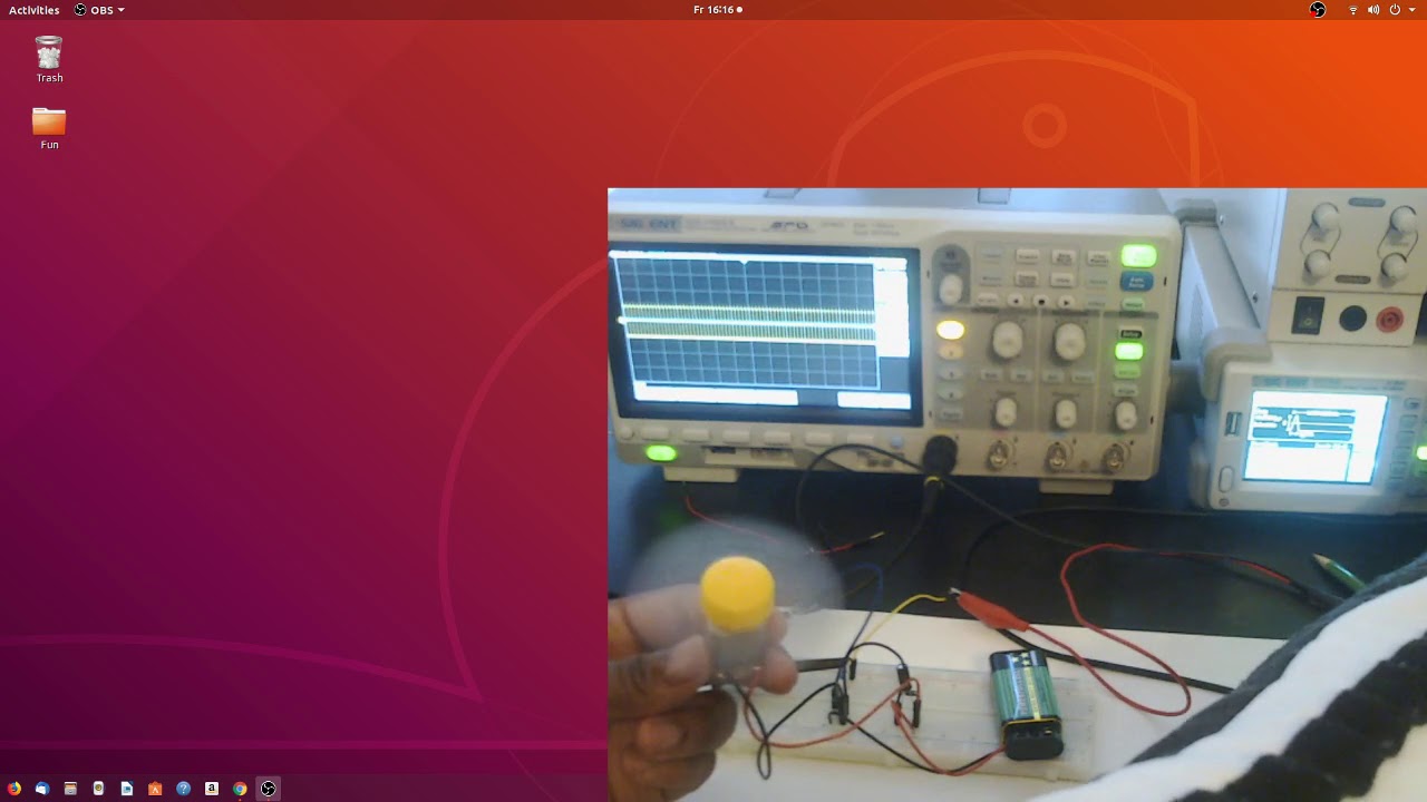 DC Motor Speed Analysis With Oscilloscope