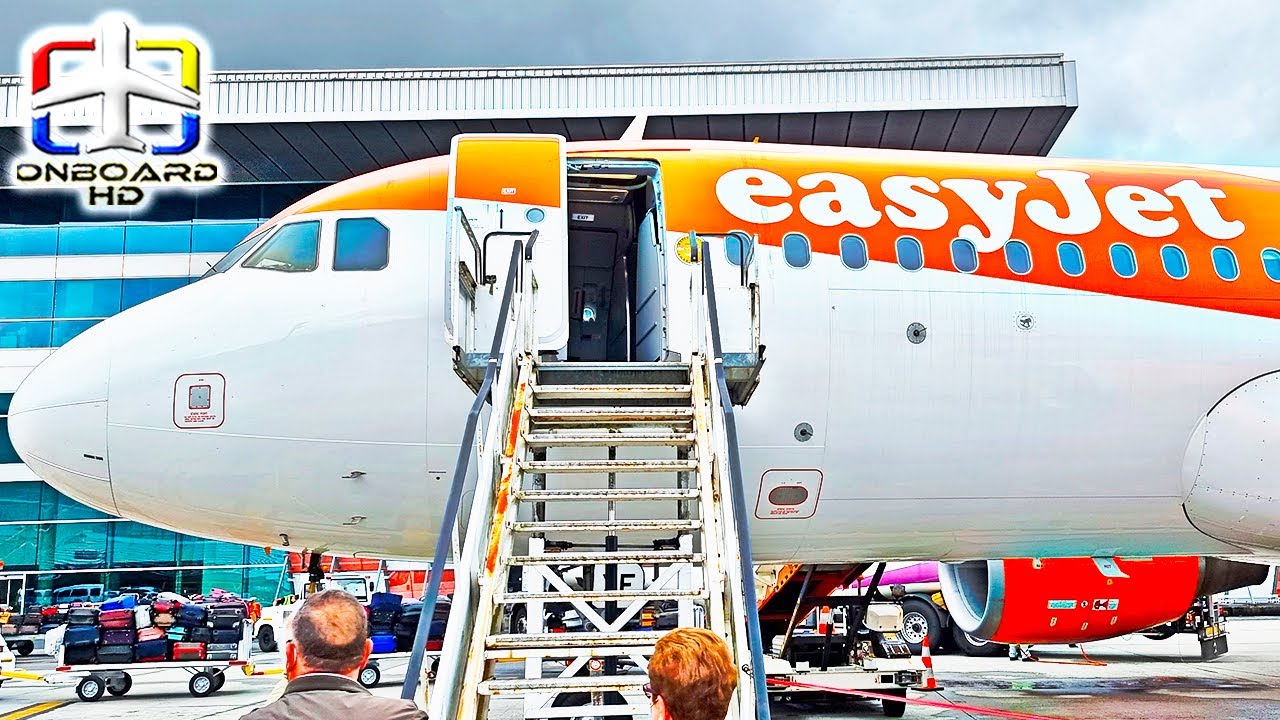 TRIP REPORT | Avoiding Storms Over Alps! ツ | Geneva to Barcelona | EasyJet A320 Sharklets