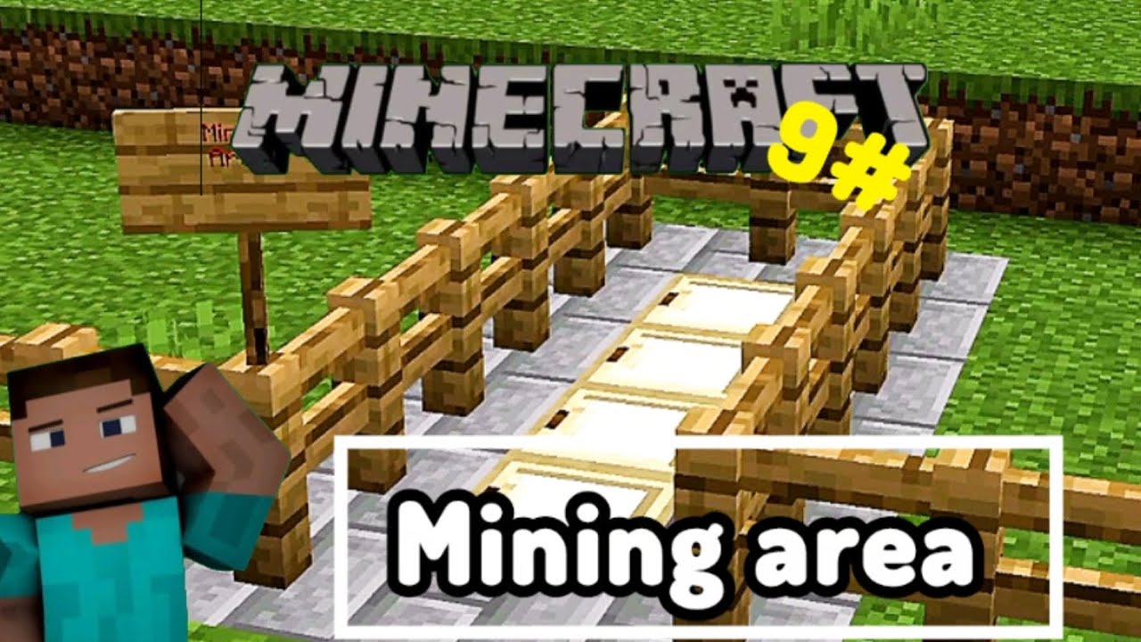 I build a mining area in Minecraft Fadrew_Gaming56 survival series #9