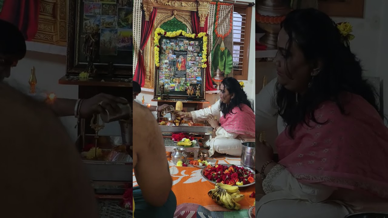 పౌర్ణమి సందర్భంగా శివునికి రుద్రాభిషేకం 