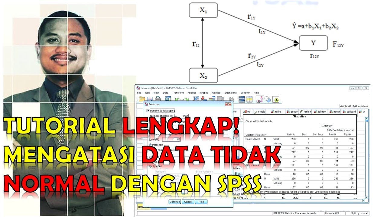 Tutorial Mengatasi Data Tidak Berdistribusi Normal Dengan SPSS