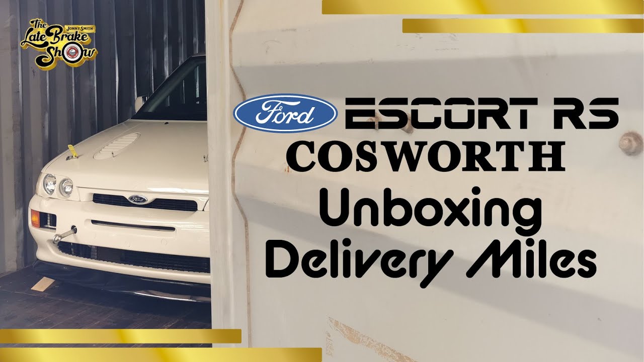 UNBOXING 700-mile Ford Escort RS Cosworth - New Old Stock Time Capsule Car