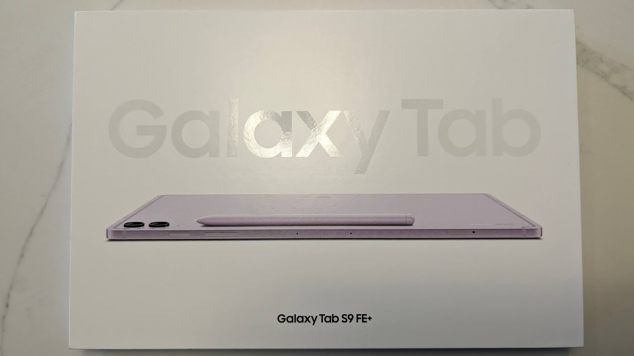 Samsung Galaxy Tab S9 FE Plus Unboxing & Setup 4K HDR 📱