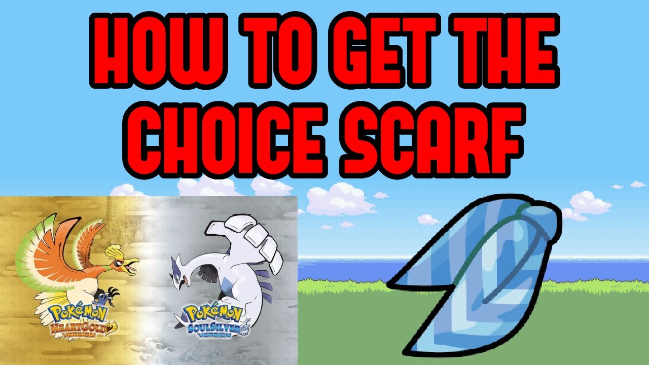 How to Get the Choice Scarf in Pokemon Heartgold/Soulsilver