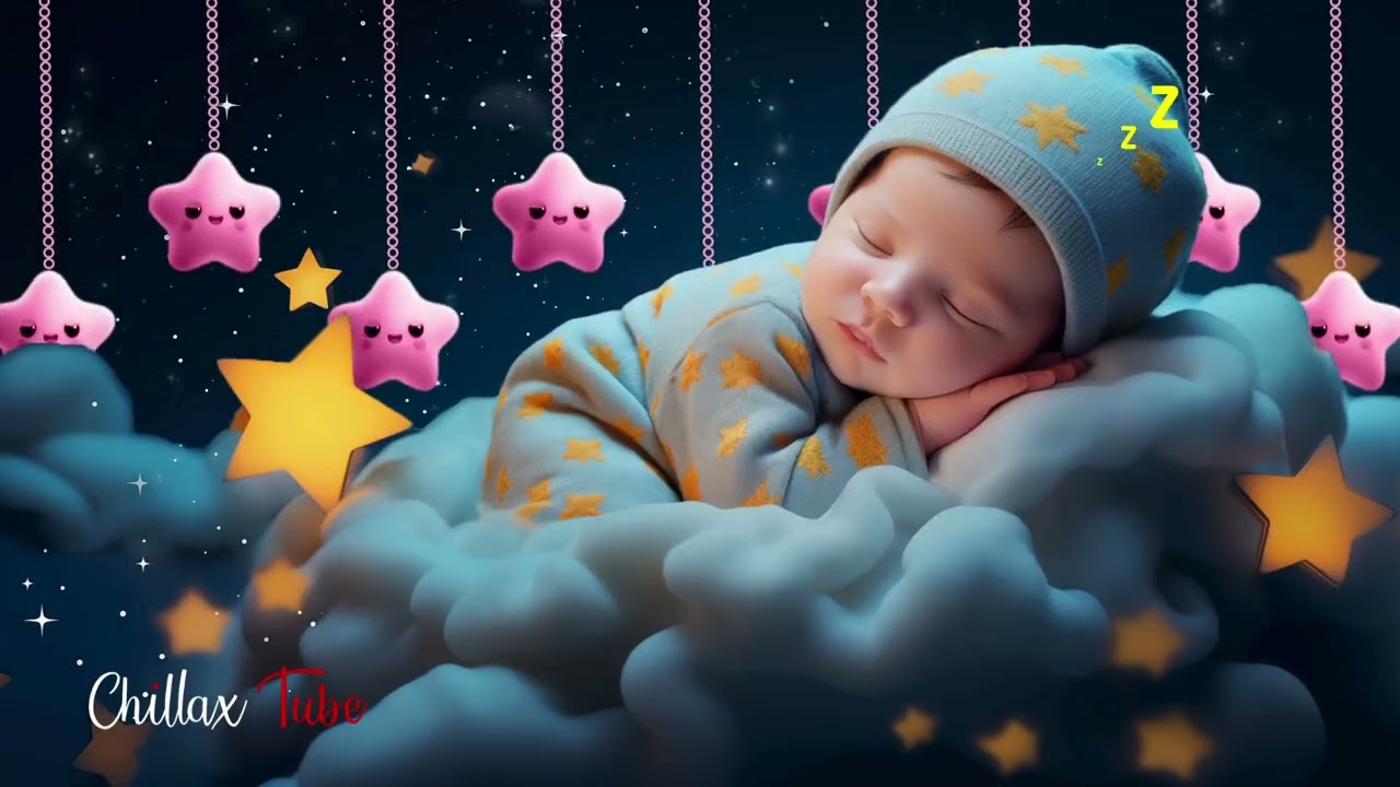 Instant Deep Sleep for Baby 💤 Calm in 3 Minutes 🌙 Mozart & Brahms Lullabies 🎵