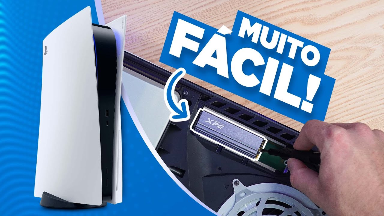COMO INSTALAR SSD M.2 no PS5!